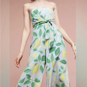 Maeve lemon jumpsuit